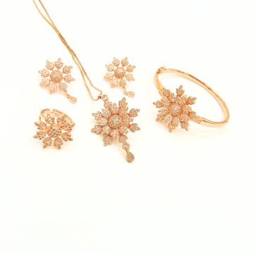 Golden Bloom Royale Jewelry Set
