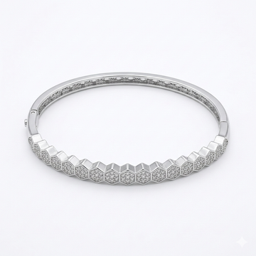 Celeste Hexa Sparkle Tennis Bracelet