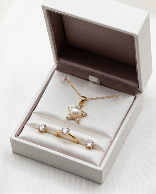 Luna Glow Pendant Jewelry Set